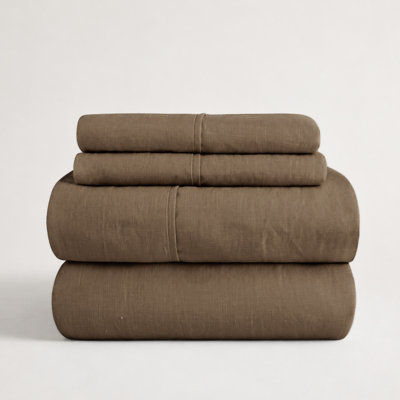 Clara 100% French Linen Sheet Set