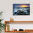 Epic Graffiti 'Sunset On Vinalhaven' by Rick Berk Canvas Wall Art