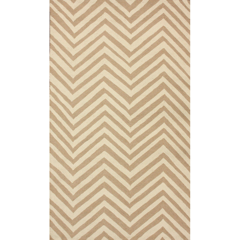 Wolfenbarger Wool Chevron Indoor Rug, Rectangle 6' x 9'