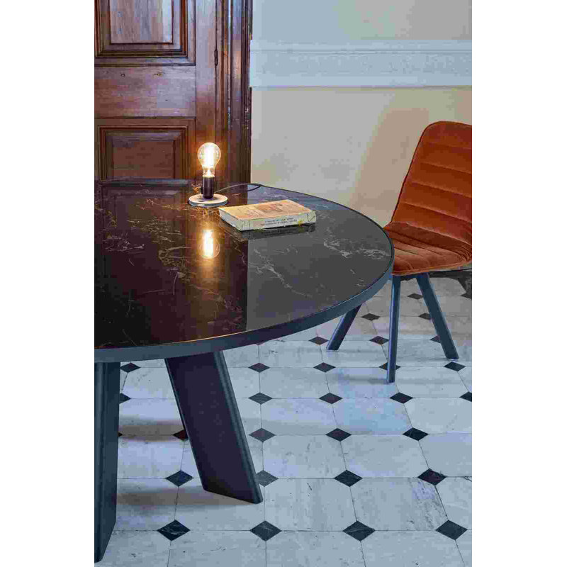 Alhambra Round Dining Table, 59.06" W x 59.06" L