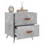 Hilaire 40cm W Iron Bedside Table-396726276-396726278
