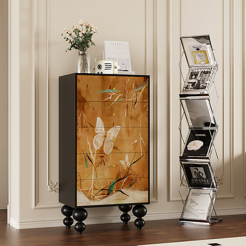 Armoire décorative de luxe pour vestiaire de salon