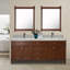 Ensemble de meuble-lavabo double 73 po Freeland