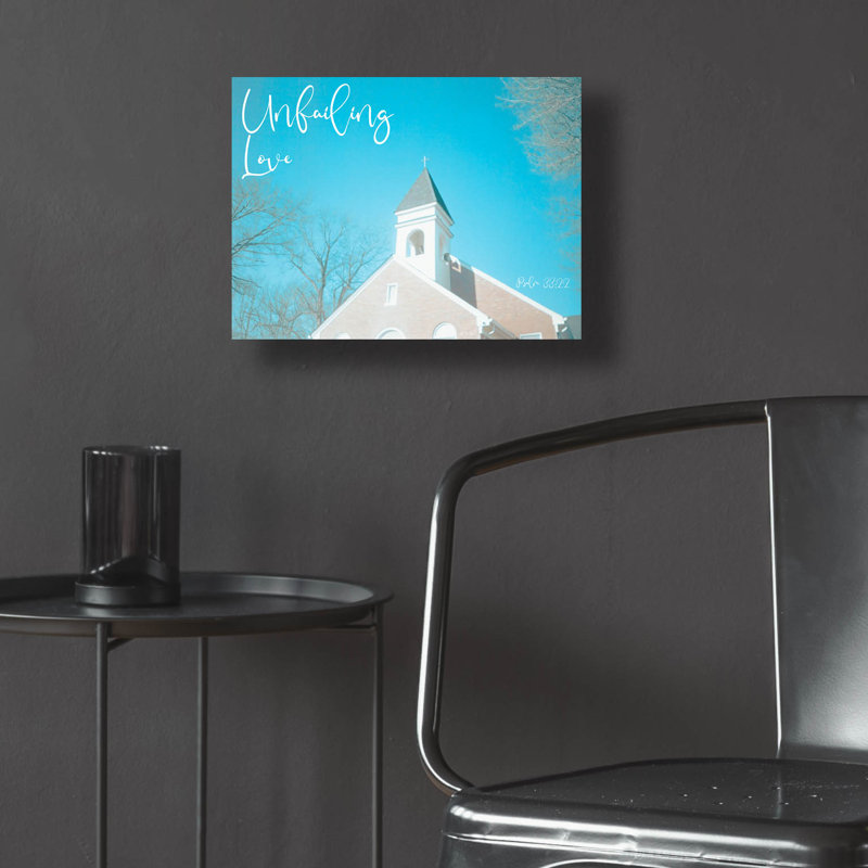  Art mural en verre acrylique, Church