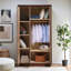 Garde-robe de couleur café de luxe American Light