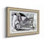Crâne de chèvre, bouteille et chandelle, 1952 - Pablo Picasso - Reproduction encadrée sur mesure-970382861-970382907-970382908
