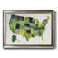 «USA in Watercolor I», reproduction sur toile encadrée-2071722746