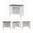 Briargate 2-Piece Kitchen Set, Kitchen Island And Wall Cabinet, White And Walnut-688944031