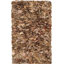 Tapis brun fait à la main Godsey-802427392
