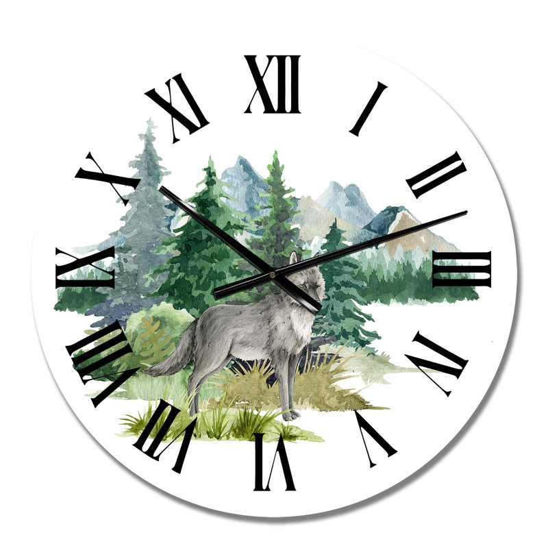 Horloge murale très grande, Moyen
