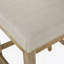 Ensemble de 2 tabourets de comptoir 27 pouces, tissu