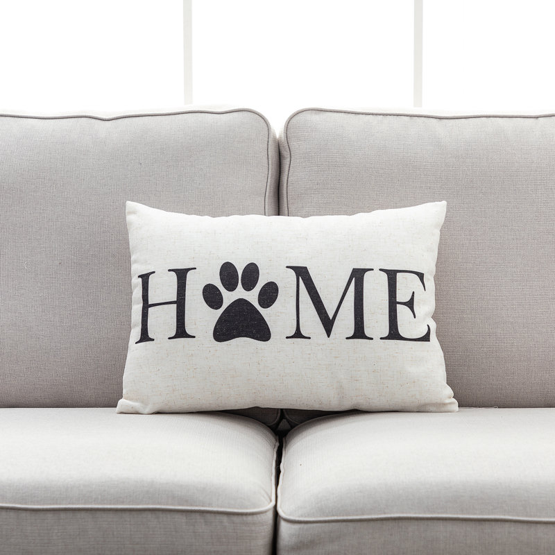 YOU&ME Throw Pillow, Polyester/Polyfill