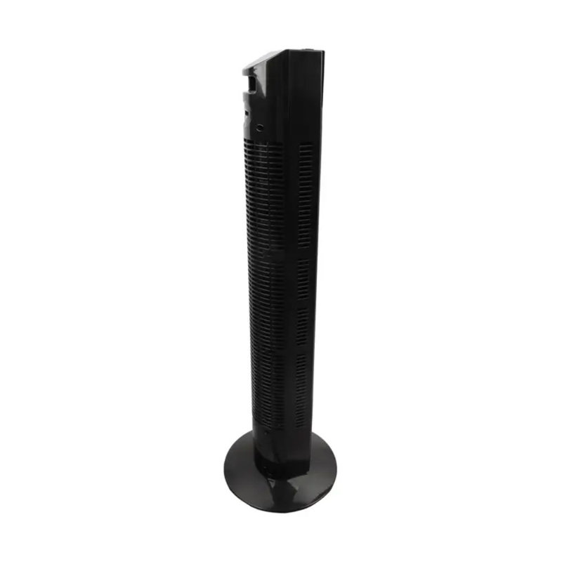 Oscillating Tower Fan With Remote, 25 Ft/S Velocity Quiet Standing Electric Cooling Fan, Upto 120 Minutes Timer For Bedroom, Living Room, Office (Black)