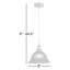 Luminaire suspendu à abat-jour en verre Flower-265067187