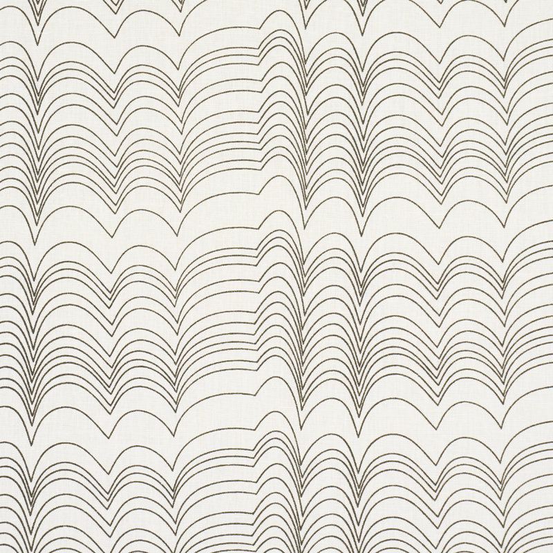 Tissu Schumacher X Studio Bon Richter, Noir