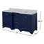 Ensemble de meuble-lavabo double 72 po Loughlam-1637396363-1637396356