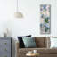 Art mural en verre Epic Art «Butterfly Garden Place 1» par Coco Good-111167950