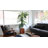 Panama 63 " H Faux Palm Tree in Stone Planter