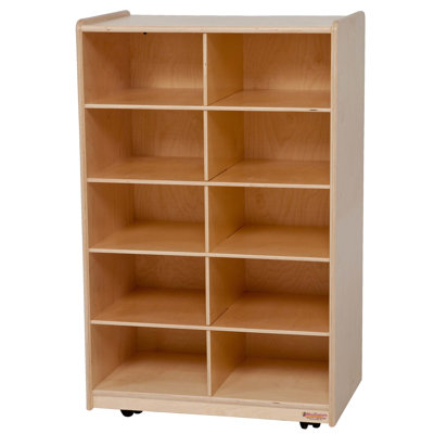 10 Compartment Cubby with Casters