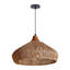 Luminaire en rotin 1 lumière fabriqué à la main-1545149841