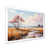 White Single Picture Framed