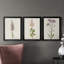 Mauve Garden Flowers I, reproduction encadrée de qualité supérieure - prête à être accrochée-297424982-297424983-297438654