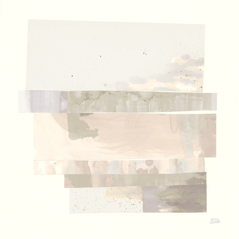 Stacks I Neutral by Melissa Averinos - Wrapped Canvas Painting, 30cm H x 20cm W x 3.8cm D