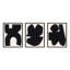 Module On White. Set Of 3 Painting by Michael Kempen-1806671239-1806671243