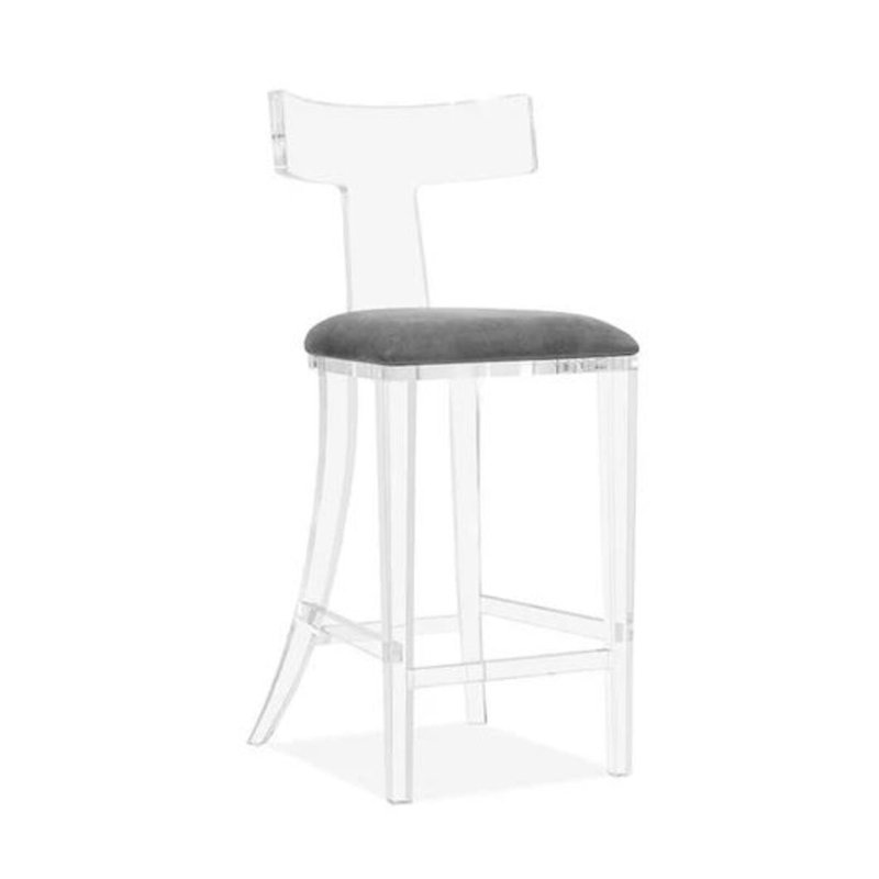 Tabouret de comptoir en acrylique Plinko