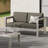 AVIARA LOVESEAT, durable frame