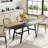 Kyere Metal Base Dining Table