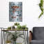 Winston Porter «Hemlock Hill» par Susan Henke, art mural en métal-341500902