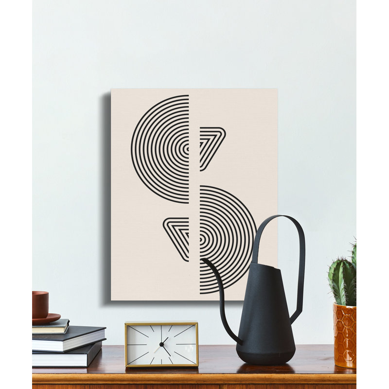 Wrapped Canvas Print Set, Black, 50.8 cm H x 25.4 cm W