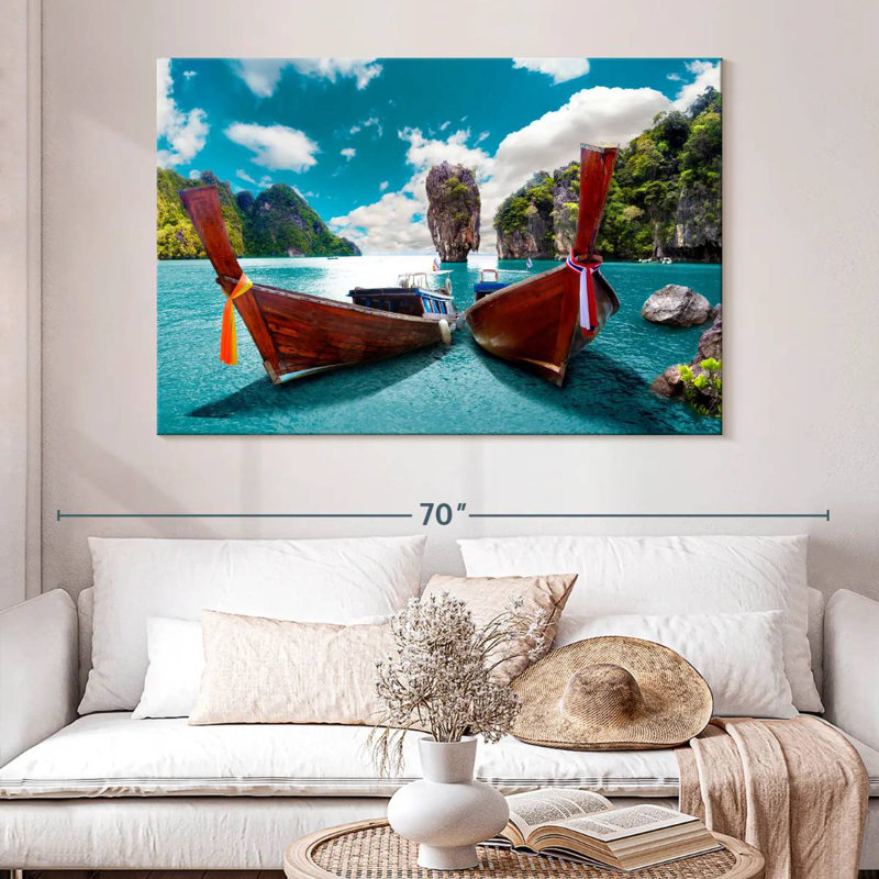 Mehar Boats In Phuket, 34" H x 51" W