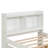 Twin Bed with Trundle and Bookcase Headboard-2052016326