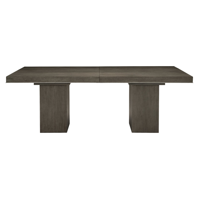 Linea 9 - Piece Extendable Dining Set, Cerused Charcoal