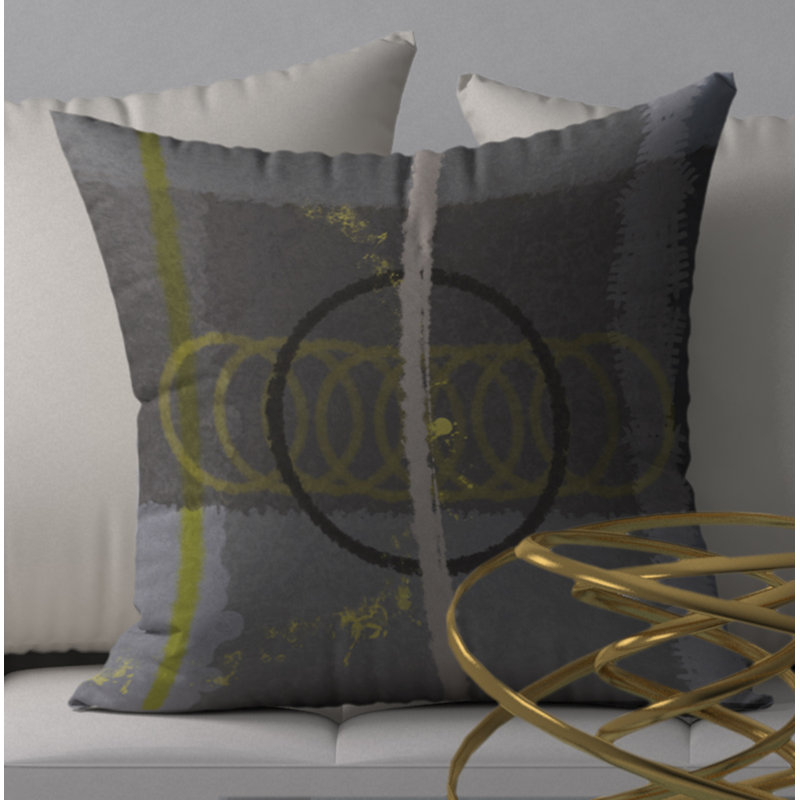  Housse et insert de coussin décoratif décoratif Delicieux, H 24 po x l 24 po