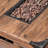 56-Inch Gas Fire Table - Outdoor Concrete Rectangular, 50,000 , Rustic Brown Wood-Like Distinction, Lightweight Made For Patio Wood Appearance,
