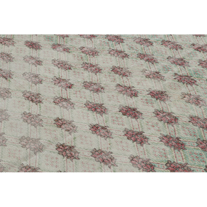 One-of-a-Kind Rectangle 5’4”x8’ Hand Knotted Area Rug