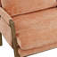 Fauteuil Mid-Century moderne en velours, orange-200912010