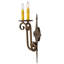 Applique murale bougie 2 lumières Angelique-16183327