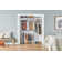 ShelfTrack 48" W - 72" W Closet System Starter Kit