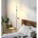 Equinox 62 in. 2-Light LED Wall Sconce Lamp with Adjustable Heads, Integrated LED, and 3-Prong Plug