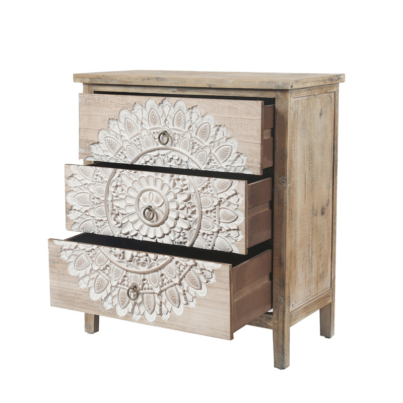 Feltonville Hand-Painted 3-Drawer Accent Chest