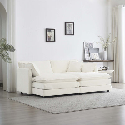 4 - Piece Upholstered Sectional Sofa