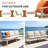 70.14'' Wide Acacia Patio Sofa With Cushions