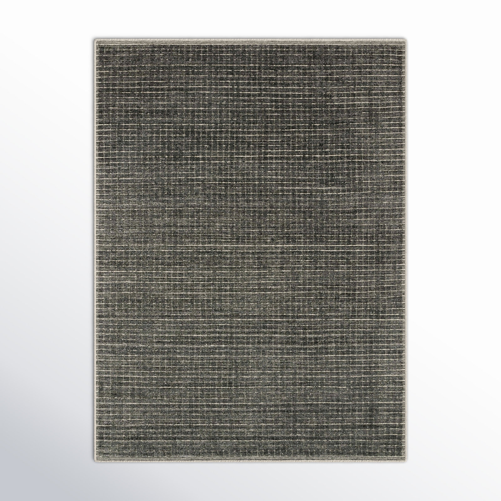 Handmade Gray Rug, Rectangle 8'6" x 11'6"