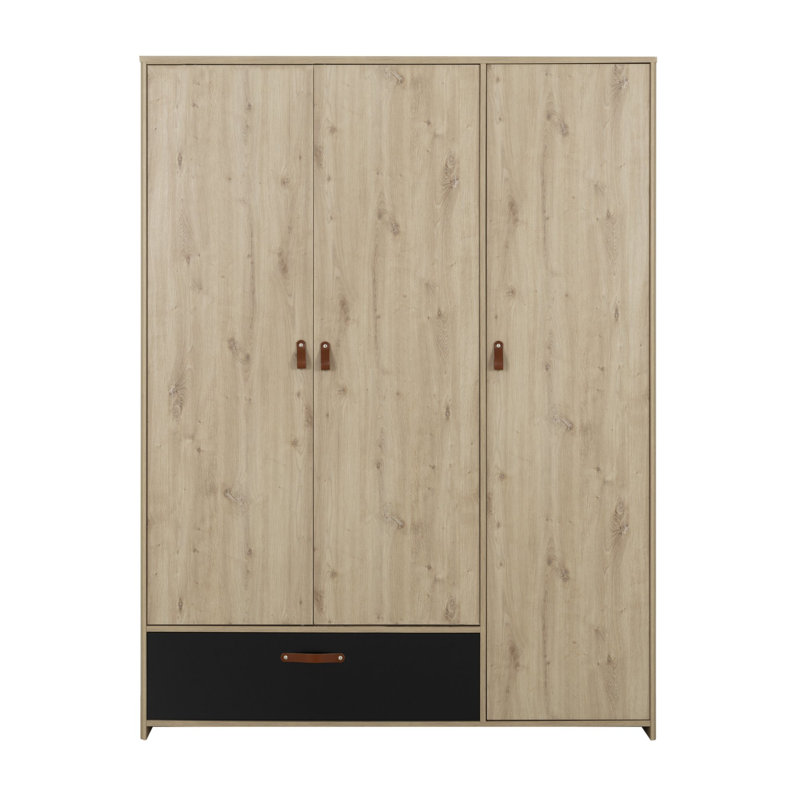 Peninsula 3 Door Manufactured Wood Wardrobe