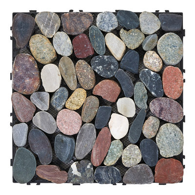 30cm L x 30cm W Interlocking Deck Deck Tile Kit