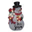 Enseigne de Noël pré-éclairée 26 pouces - Bonhomme de neige